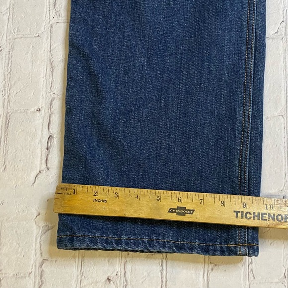 Carhartt Denim Lined Relaxed Jeans‎ MENS 34x32 insulated workwear bluecollar - Picture 3 of 7